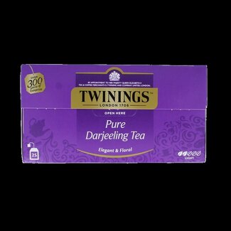 Twinings Darjeeling thee 25 Zakjes