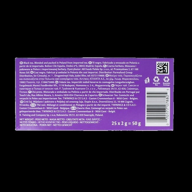 Darjeeling thee 25 Zakjes