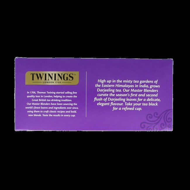 Darjeeling thee 25 Zakjes