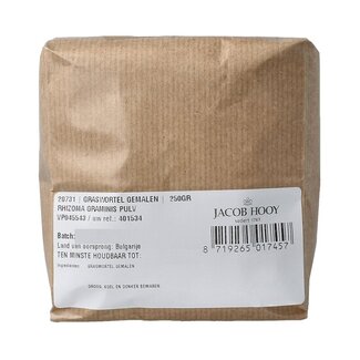 Jacob Hooy Graswortel gemalen 250 Gram