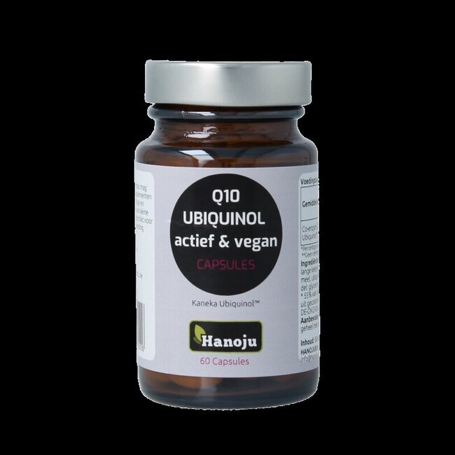 Ubiquinol kaneka actief & vegan 60 Capsules