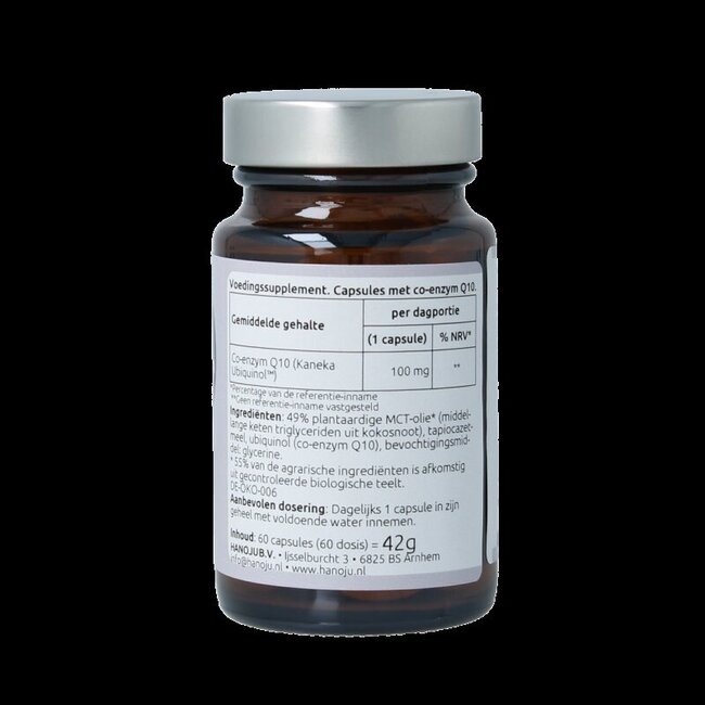 Ubiquinol Kaneka actif & végan 60 gélules