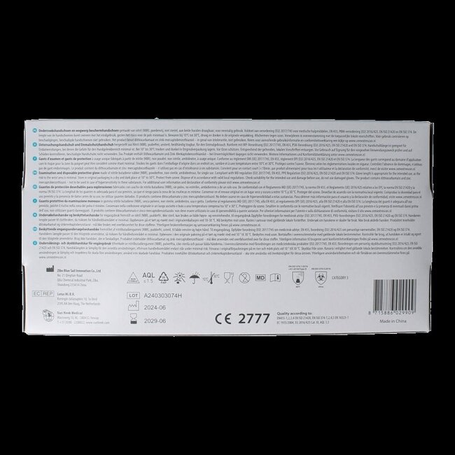 Handschoenen soft nitrile L 100 Stuks