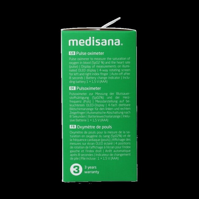 PM180 Saturatie/pulseoxi meter 1 Stuks