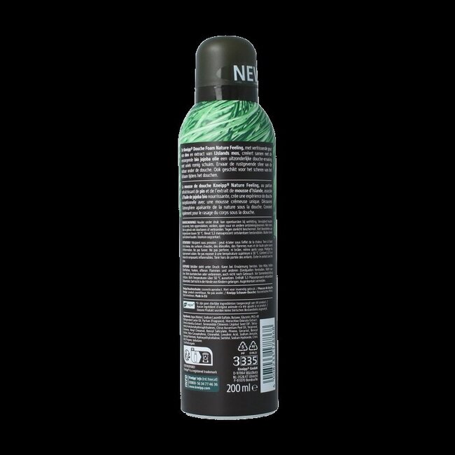Men douche foam nature feeling 200 Milliliter