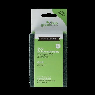 Schuursponsjes grof eco 2 Stuks
