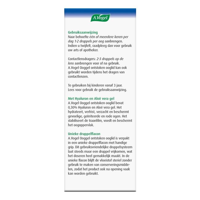 Ooggel ontstoken ooglid 10 Milliliter
