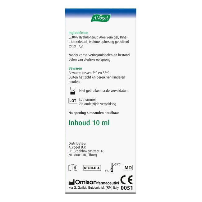 Gel ophtalmique pour paupières irritées 10 ml