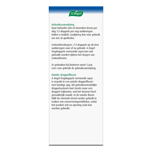 Gouttes oculaires yeux fatigués 10 ml