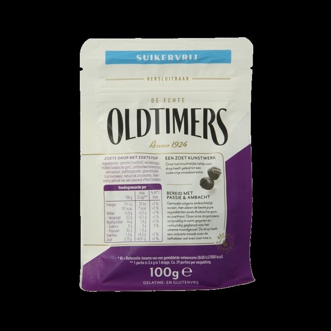 Zoete bolletjes suikervrij 100 Gram