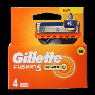 Gillette Fusion5 power mesjes 4 Stuks