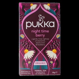 Pukka Night time berry bio 20 Zakjes