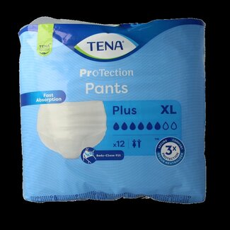 Tena Protection plus pants XL 12 Stuks