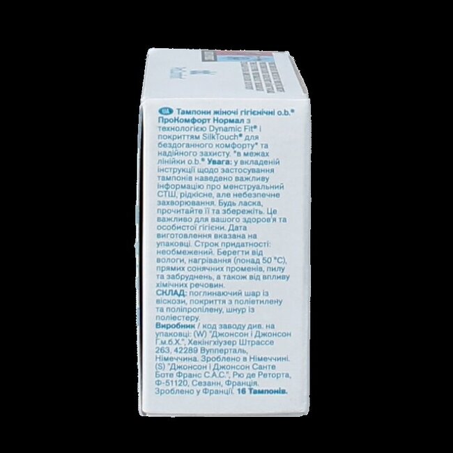 Tampons procomfort normal 16 Stuks