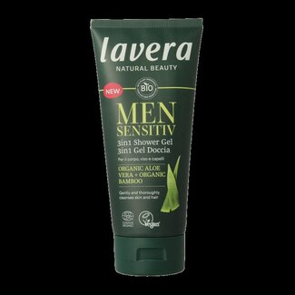 Lavera Gel douche 3-en-1 Men Sensitiv bio 200 ml