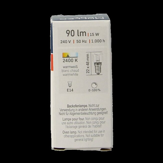 Ampoule de rechange 15W E14 - 1 pièce