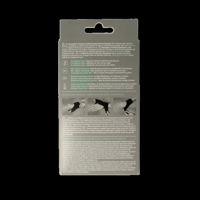 Attelle de pouce de protection 1 pièce