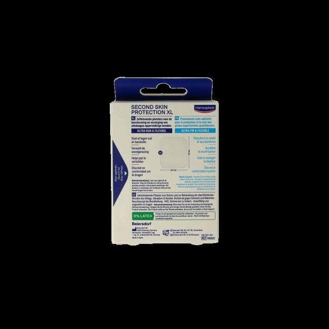 Second skin protection XL 3 Stuks