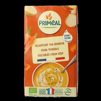 Primeal Groentecremesoep bio 1 Liter