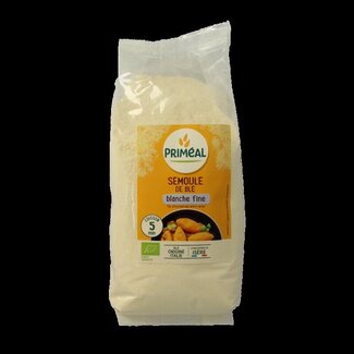 Primeal Griesmeel witte tarwe fijn bio 500 Gram