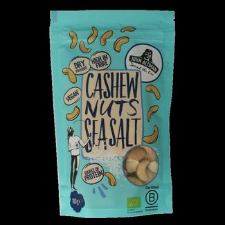 John Altman Dry roasted cashew nuts sea salt bio 100 Gram