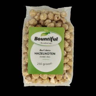 Bountiful Hazelnoten blank 250 Gram