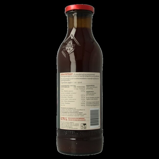 Jus de prune pur bio Krachtsap 750 ml