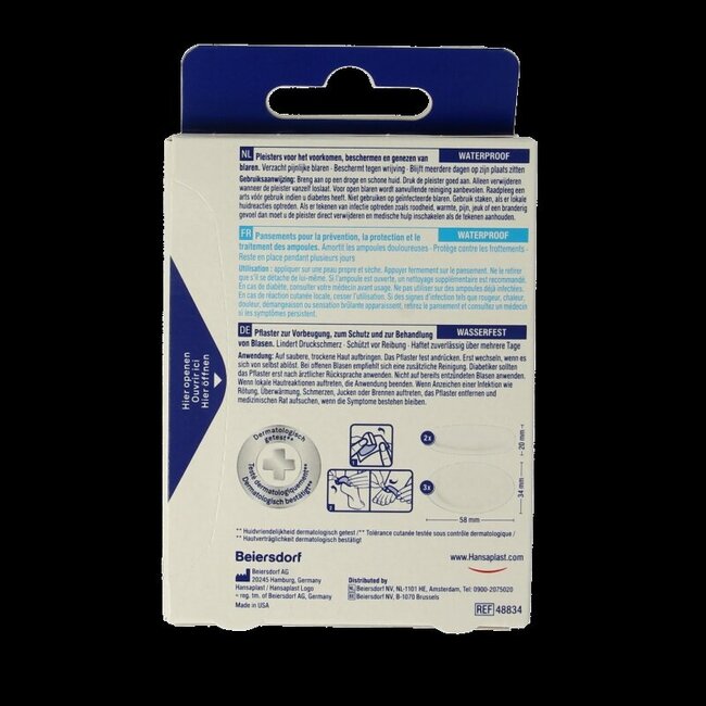 Blaarpleisters SOS mix pack 5 Stuks