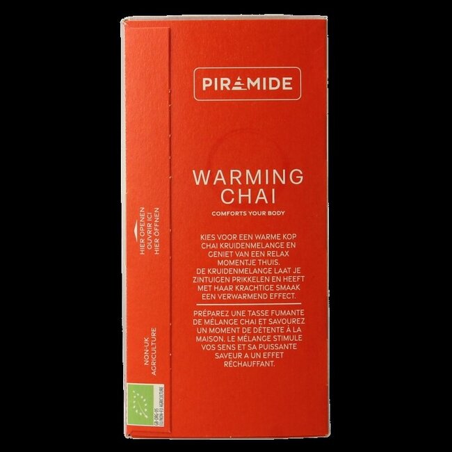 Chai réconfortant bio 20 sachets