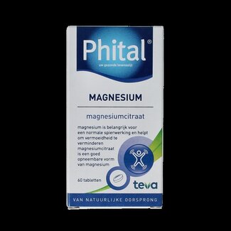 Phital Magnesium 200mg 60 Tabletten