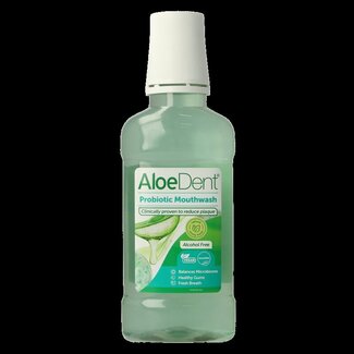 Aloe Dent Mondwater probiotic 250 Milliliter
