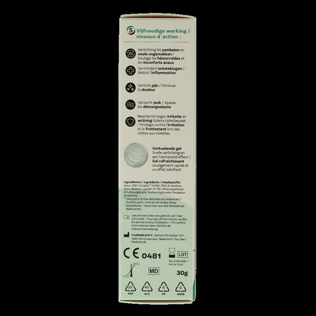 Gel en tube 30 g