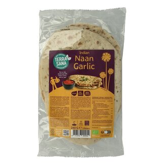 TerraSana Naan knoflook bio 240 Gram