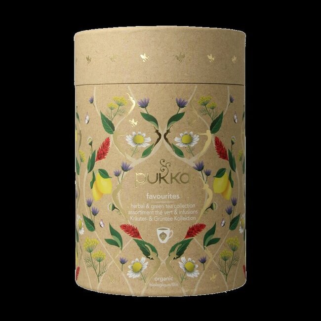 Herbal & green tea collection bio 30 Stuks