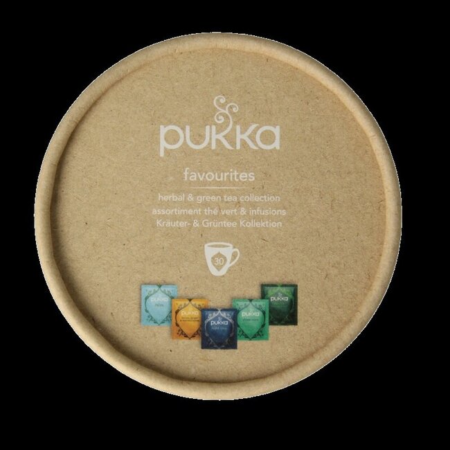 Herbal & green tea collection bio 30 Stuks