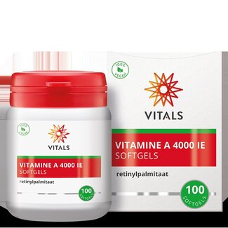 Vitals Vitamine A 4000 UI 100 Softgels