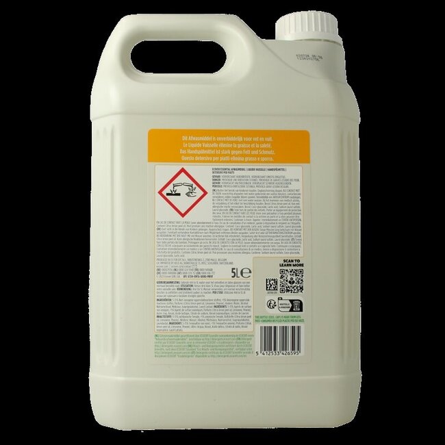 Essential afwasmiddel citroen 5 Liter