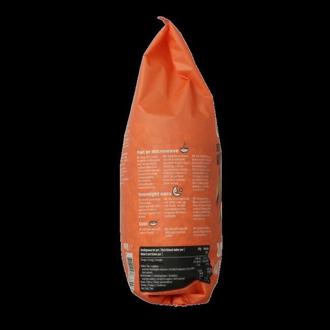 Flocons d'avoine sans gluten bio sachet 450 g