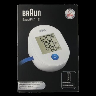 Braun Exactfit 1E bovenarm bloeddrukmeter 1 Stuks