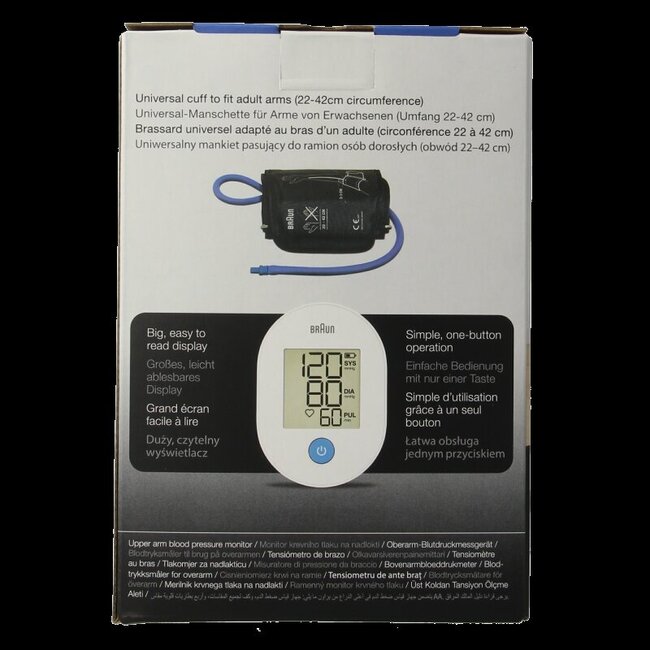 Exactfit 1E bovenarm bloeddrukmeter 1 Stuks