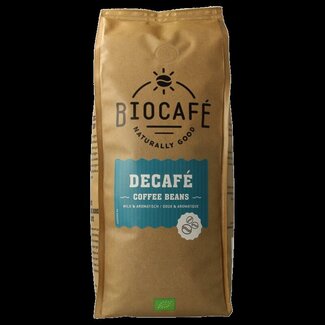 Biocafe Grains de café décaféinés bio 500 g