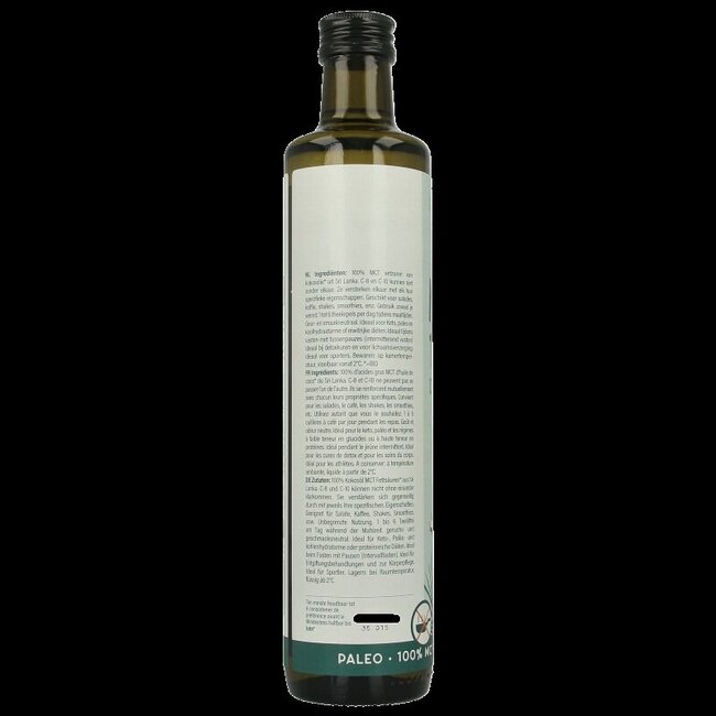 MCT olie premium bio 500 Milliliter