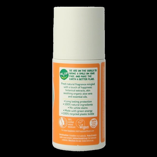 Pure deo roll-on rose petitgrain 75 Milliliter