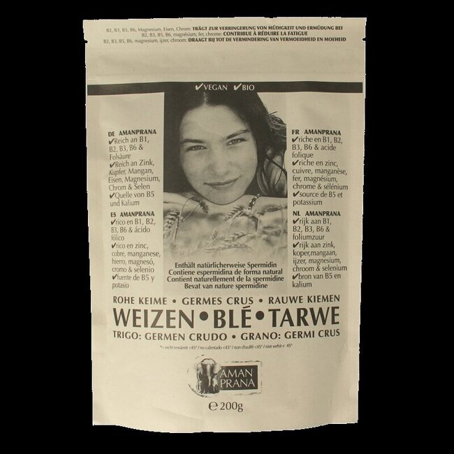 Tarwekiemen raw 200 Gram