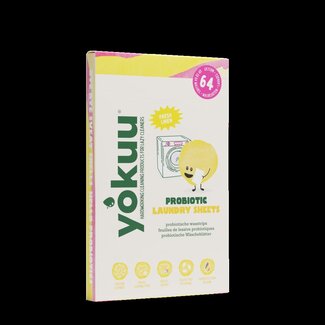 Yokuu Feuilles de lessive linge frais 96 g