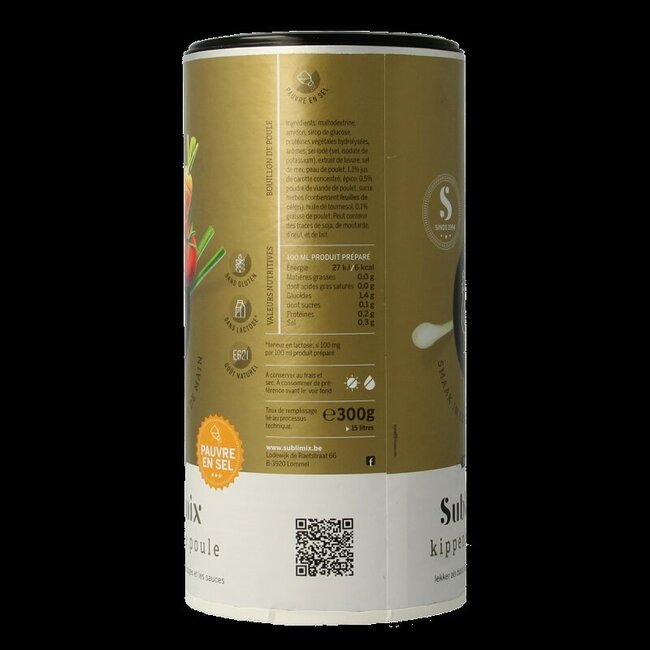 Kippenbouillon zoutarm 300 Gram