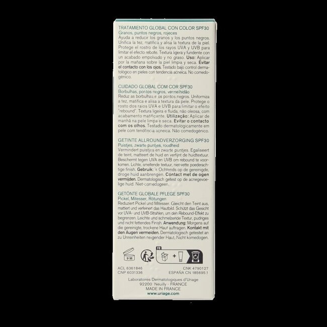 Hyséac soin global teinté 40 ml