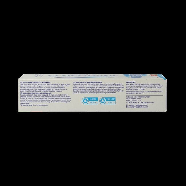 Dentifrice gel extra frais 75 ml