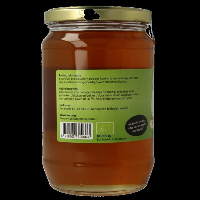 Honing weidenbloemen vloeibaar bio 900 Gram