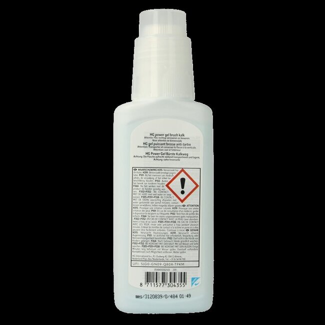 Power gel brush kalk 250 Milliliter